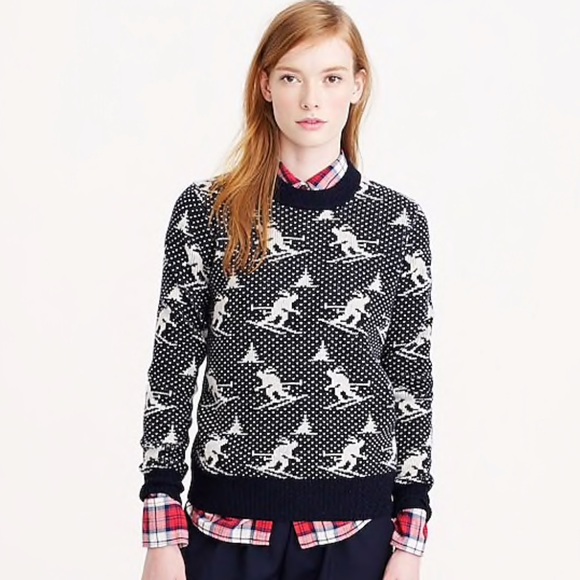 J. Crew Sweaters - J. Crew Ski Wool Sweater Size Medium